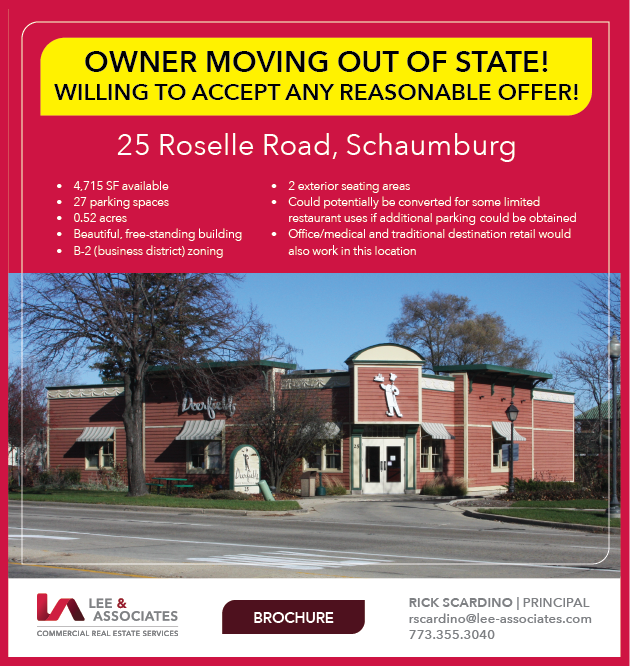 4,715 SF Beautiful, FreeStanding Building Schaumburg, IL