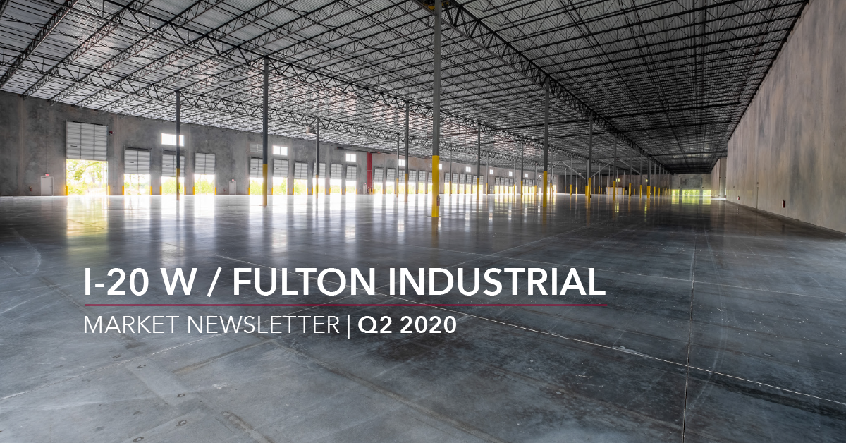 Fulton Industrial Market Newsletter Q2 2020 Atlanta