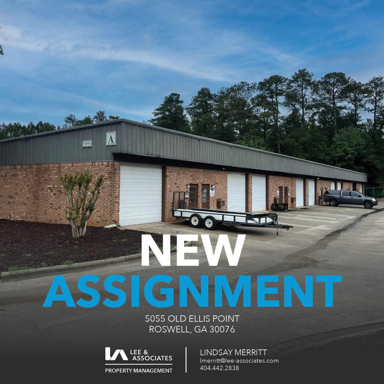 New Property Management Assignment 5055 Old Ellis Point Roswell, GA