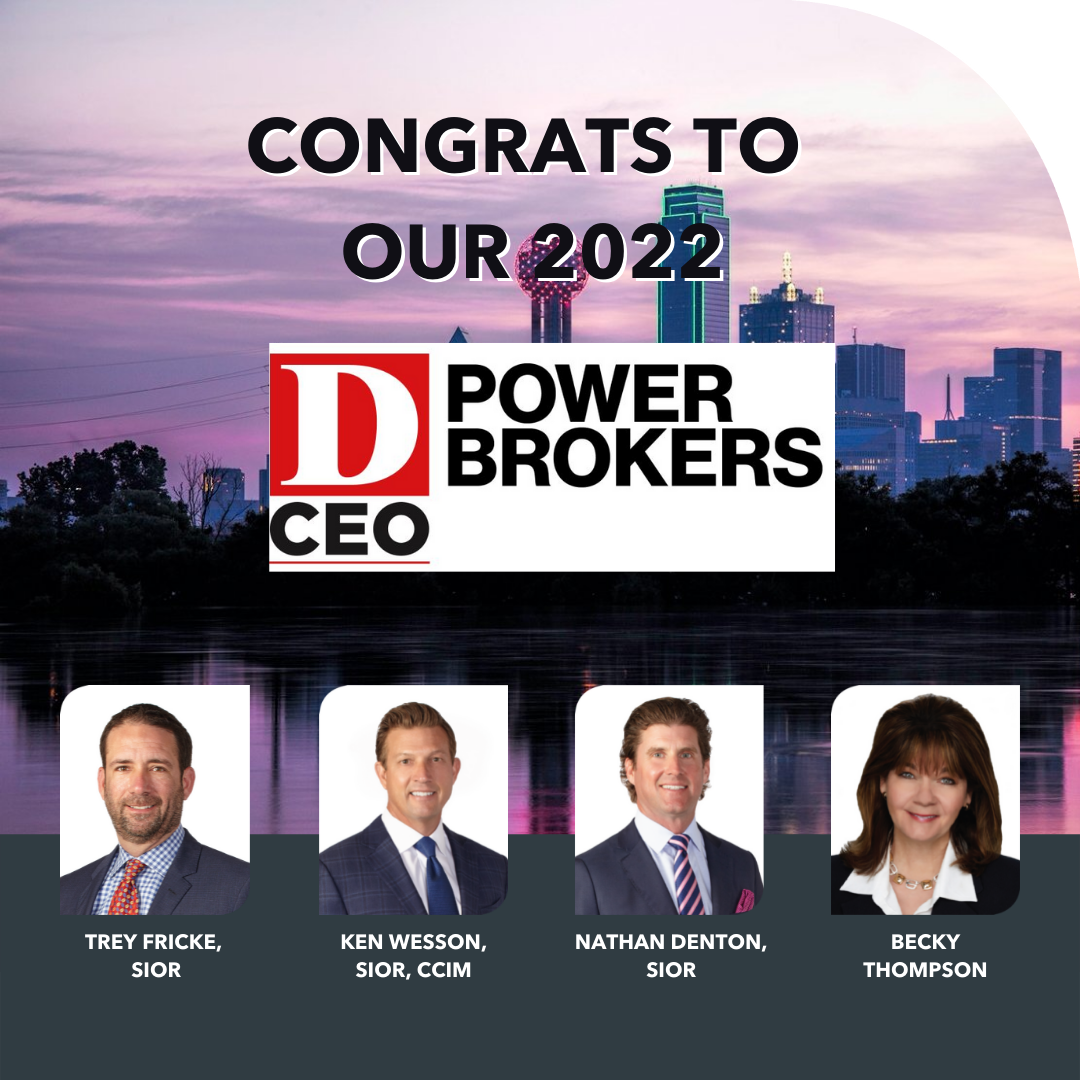 Lee & Associates DFW receives 2022 D CEO Power Broker Recognition