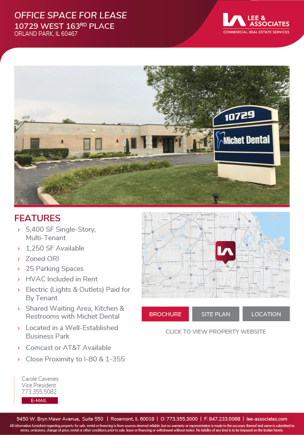 Office Space for Lease in Orland Park, IL