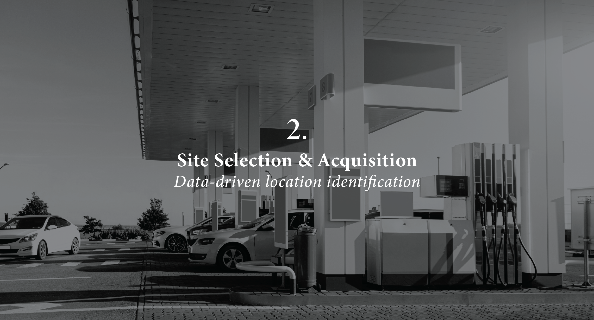 Site Selection & Acquisition Data-driven location identification
