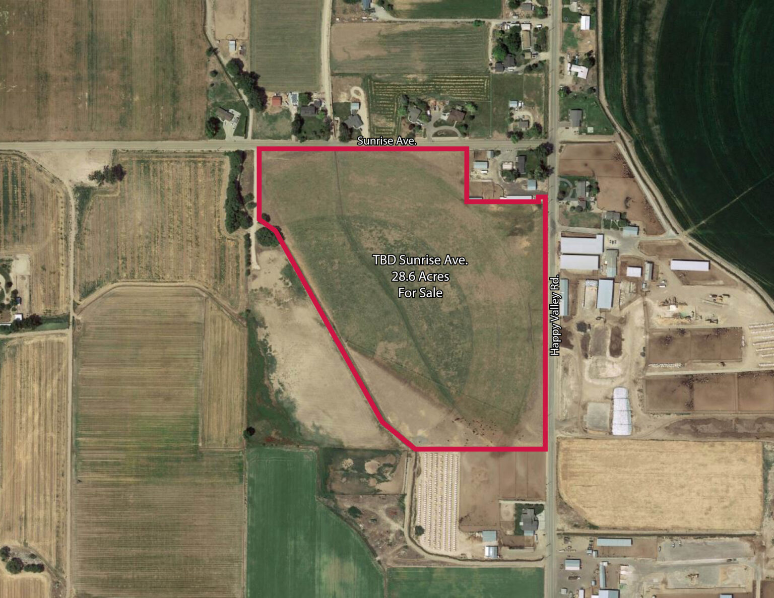 28.6 Acres of Land For Sale Nampa, ID Lee & Associates Idaho, LLC