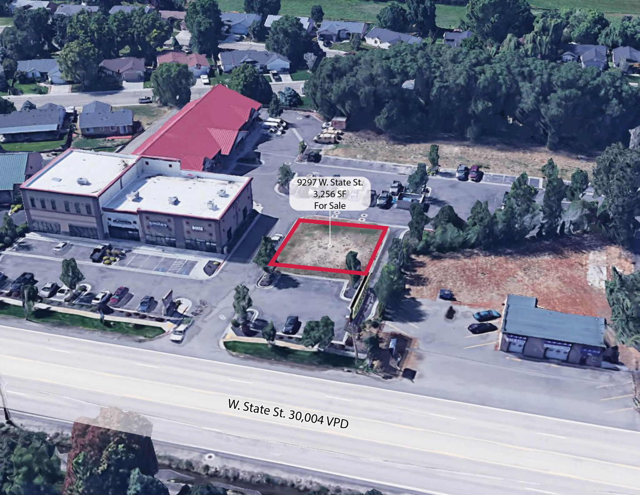 3,256 SF Development Lot For Sale Garden City, ID Lee