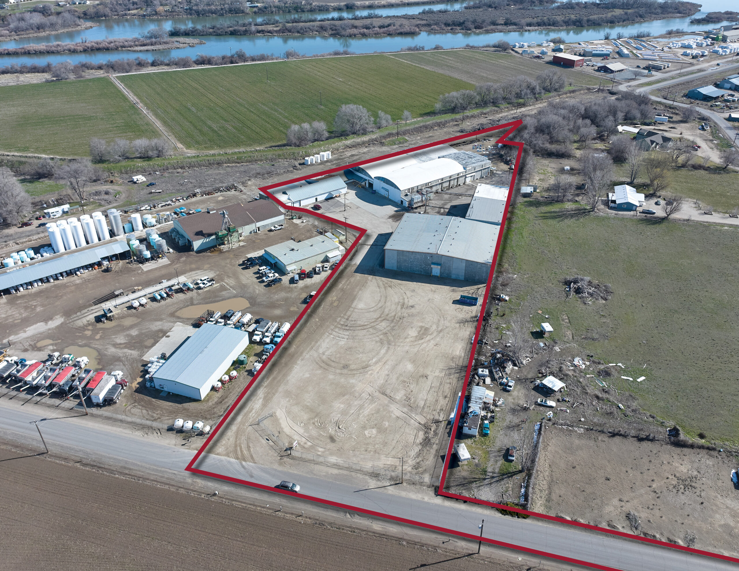 6.93 AC Industrial ColdStorage For Sale Or Lease Homedale, ID Lee