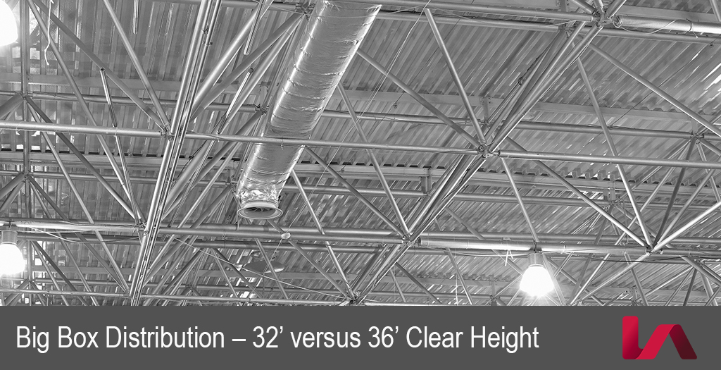 Big Box Distribution 32 Versus 36 Clear Height Lee