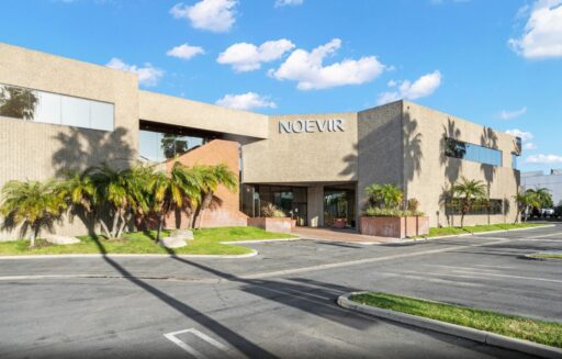 1095 Main Street Industrial Sale – Irvine, CA Exterior view of 1095 Main Street in Irvine, a 27,638 SF industrial building sold for $8.3 million.