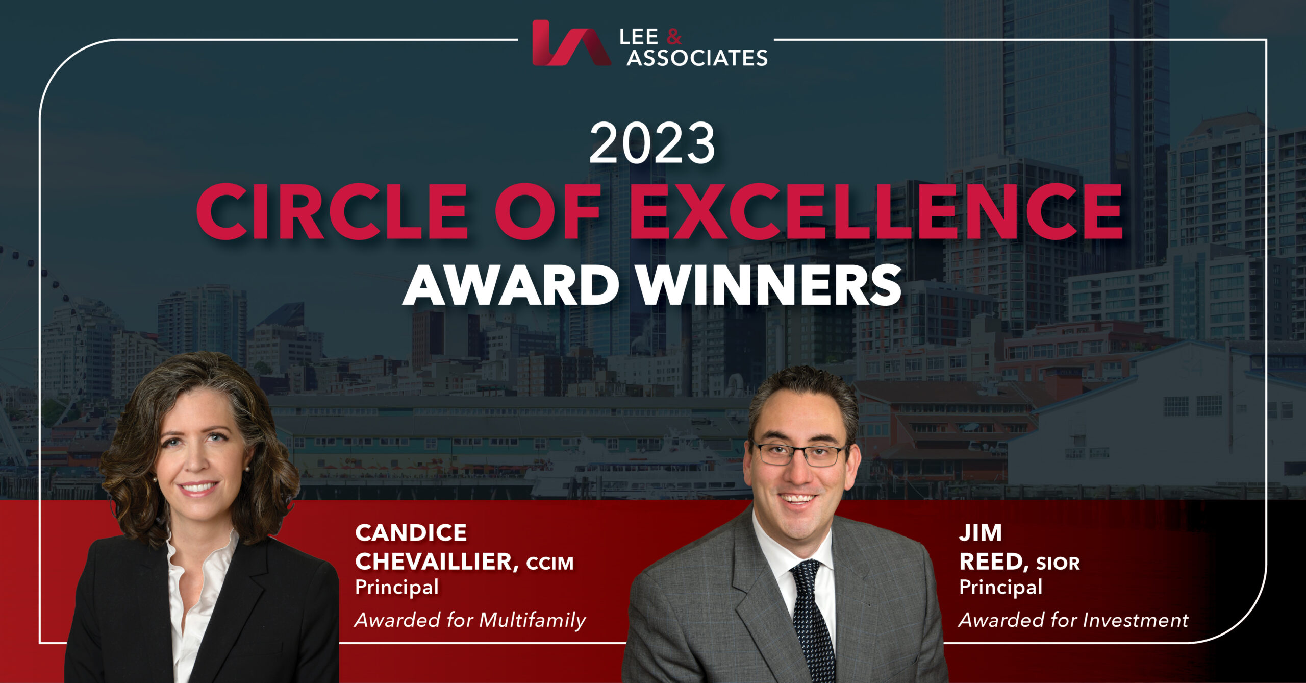 Jim Reed and Candice Chevaillier Circle of Excellence Award