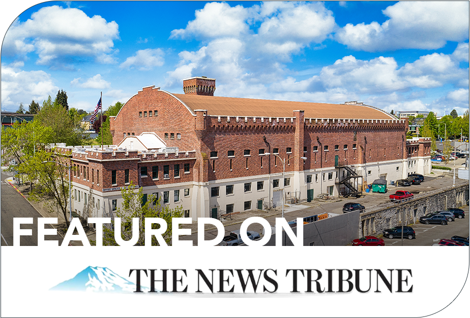 Featured on The News Tribune, Tacoma Armory, Lee & Associates Pacific Northwest
