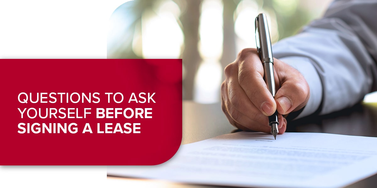 questions to ask before buying a lease
