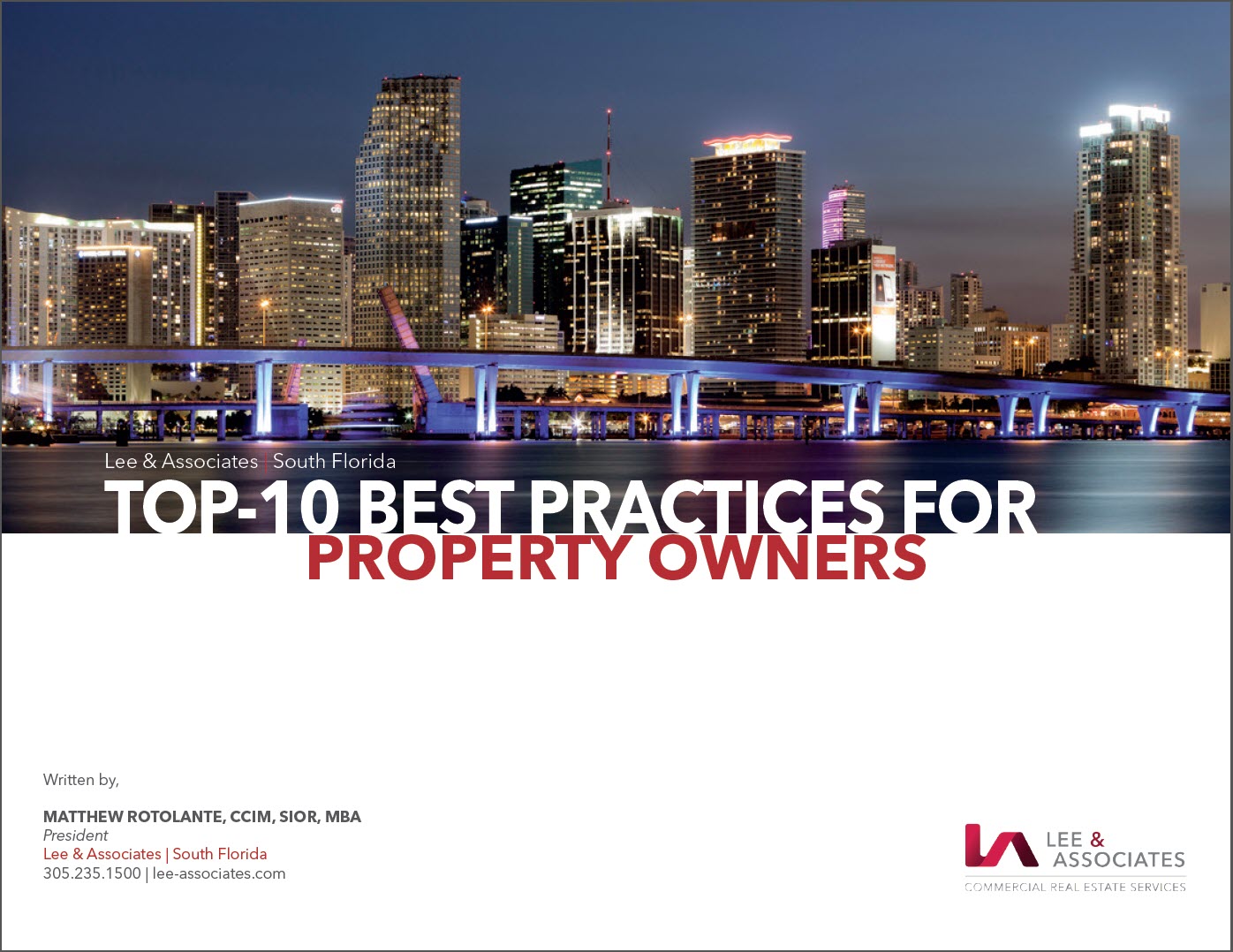 Top-10 Best Practices for Property Owners Top 10 Best Practices