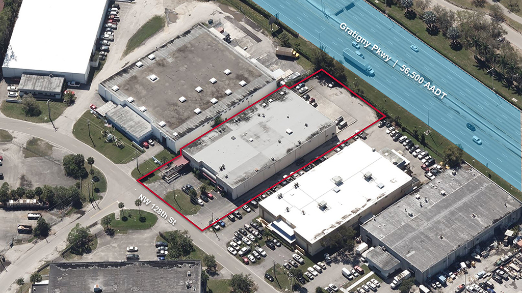 Gratigny Industrial Warehouse | 4600 NW 128th Street, Opa-Locka, FL