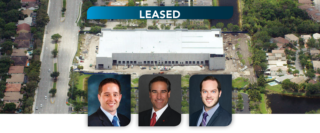 Lee & Associates Brokers 103,356 SF First Industrial Lease to BGI Group, Inc, (dba US Cabinet Depot) at New Construction, Class A Industrial Facility in Coconut Creek, FL Lee & Associates Brokers First Industrial Lease to US Cabinet Depot