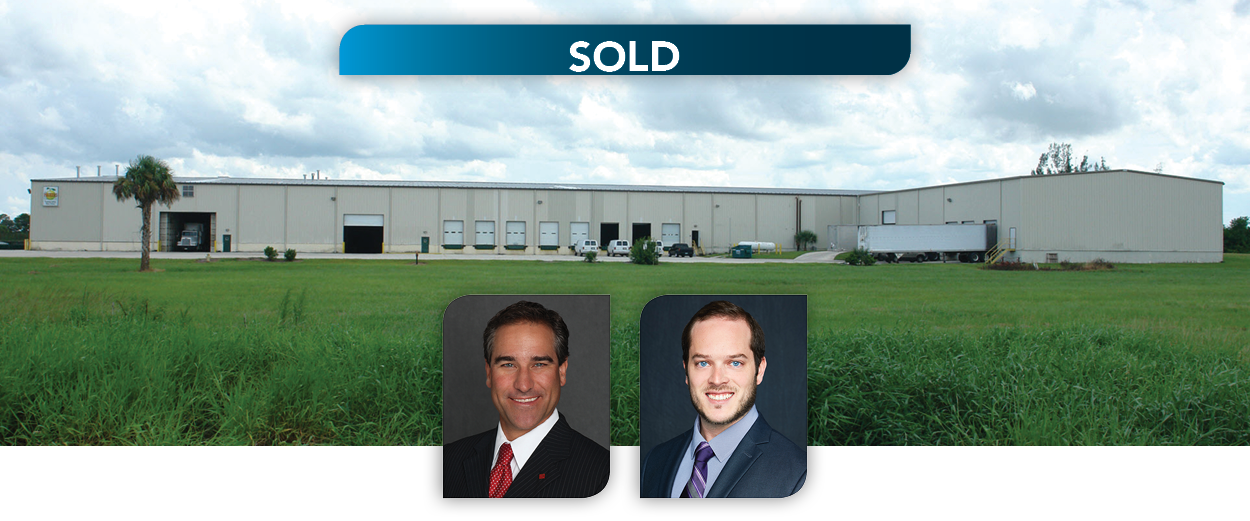 Lee & Associates South Florida Announces the $5.5 Million Sale of 100,000 SF Fort Pierce Industrial Warehouse Facility to Contender Boats, Inc.