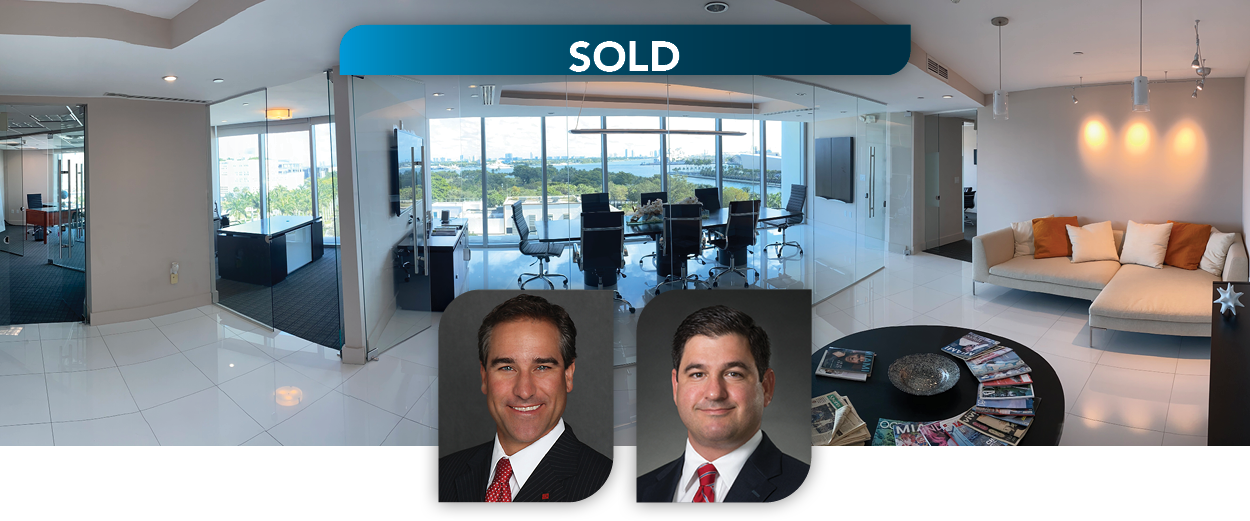 Lee & Associates South Florida Announces Class A 8th Floor Office Condo Portfolio at 900 Biscayne Closes for $2.62MM in Downtown Miami