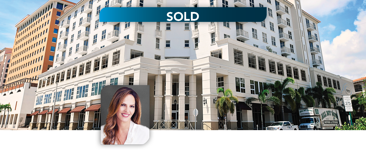 Lee & Associates South Florida Principal, Aida Nolan-Rodriguez, Brokers Medical Office Condo Sale at the Minorca in Coral Gables