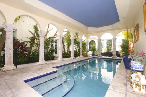 Miami Beach Hotel Pool"