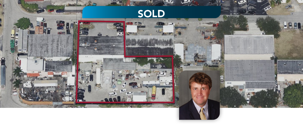 Senior Vice President Andrew Whitby served as sole broker in $2.4 million transaction of South Miami-Dade Industrial Assemblage