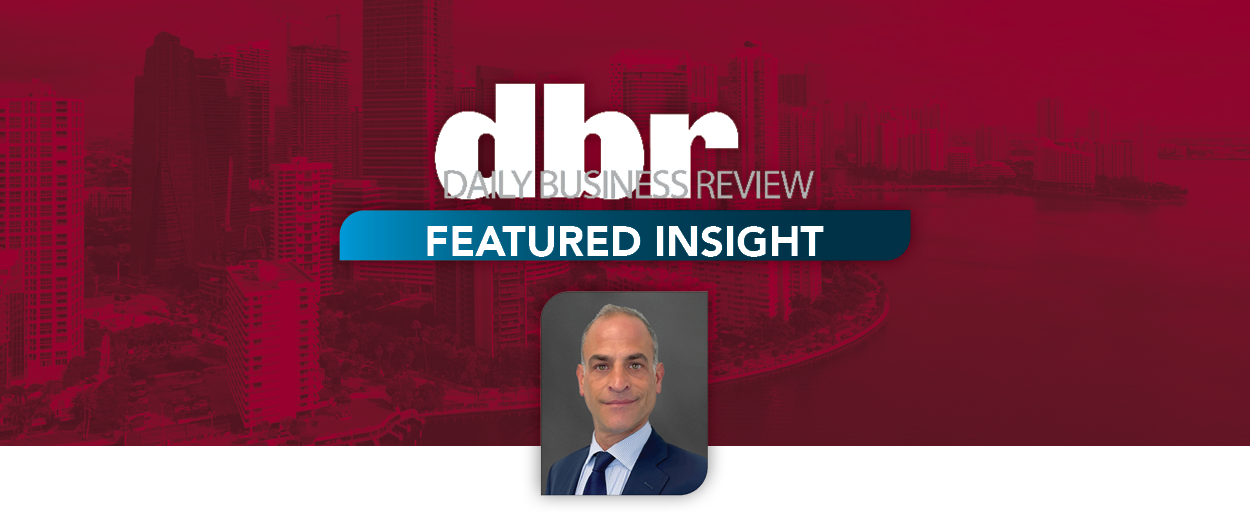 Matthew Katzen in Daily Business Review Special Reports discussing Miami Office Market