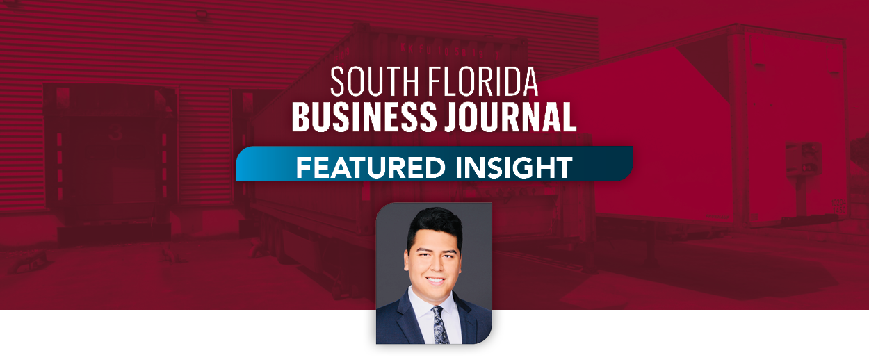 South Florida Business Journal Discusses Multifamily Market with Lee & Associates South Florida Senior Vice President, Andy Hidalgo