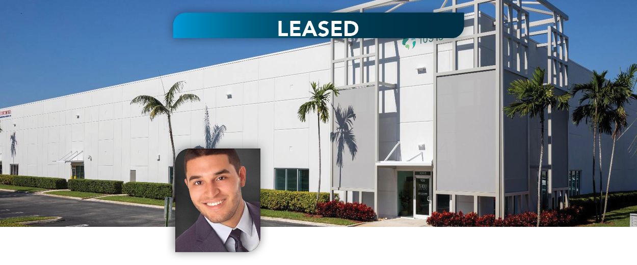 Vice President Michael Avendano completes transaction for Pharmaceutical company in Prologis Beacon Industrial Park