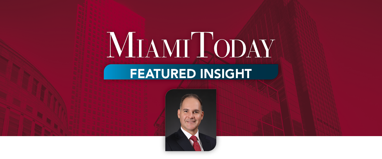 Miami Today Discusses Coral Gables submarket and new office leased by Apple with Lee & Associates Principal, Bert Checa