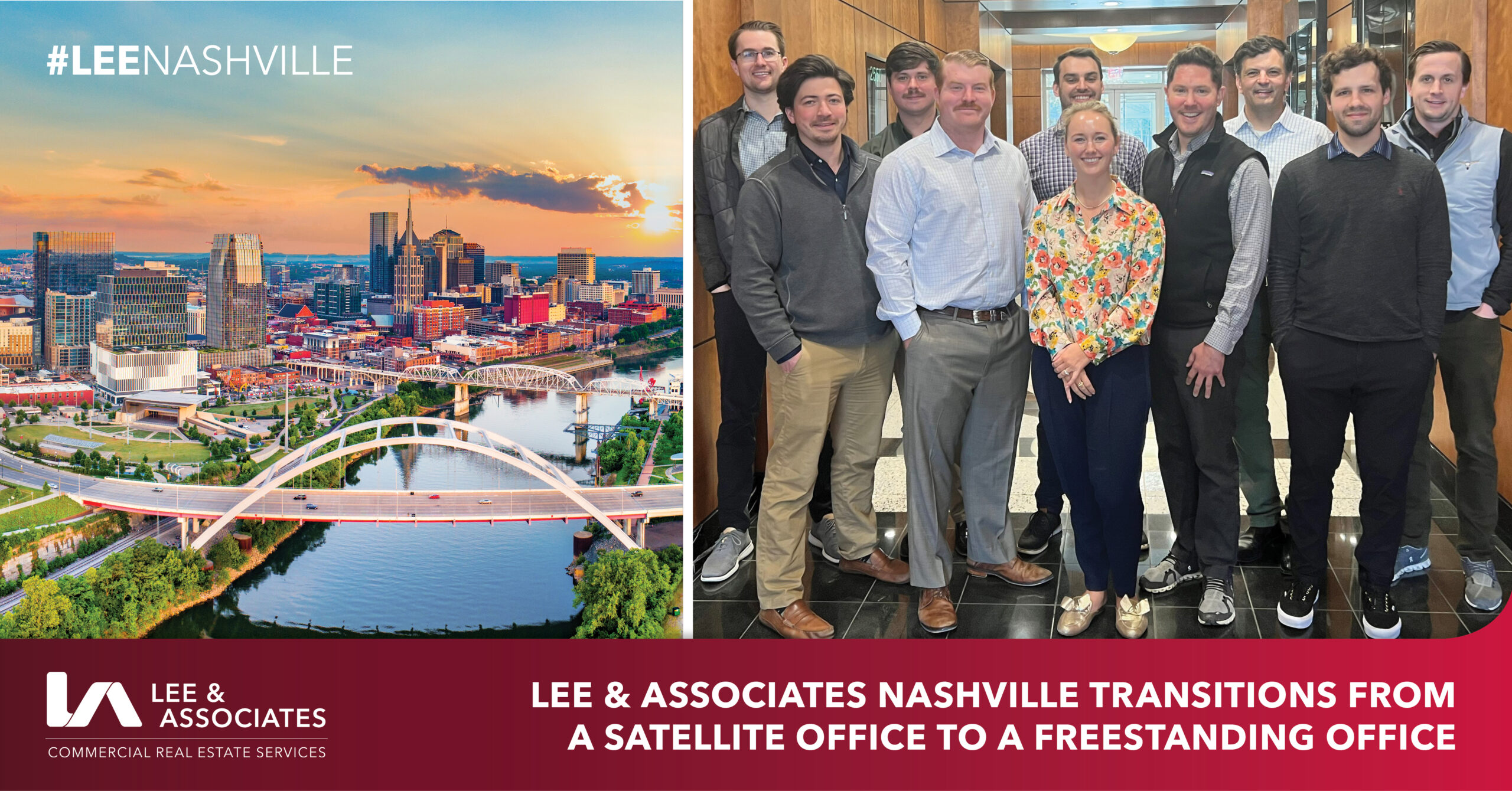 Lee & Associates Nashville Transitions to a Freestanding Office